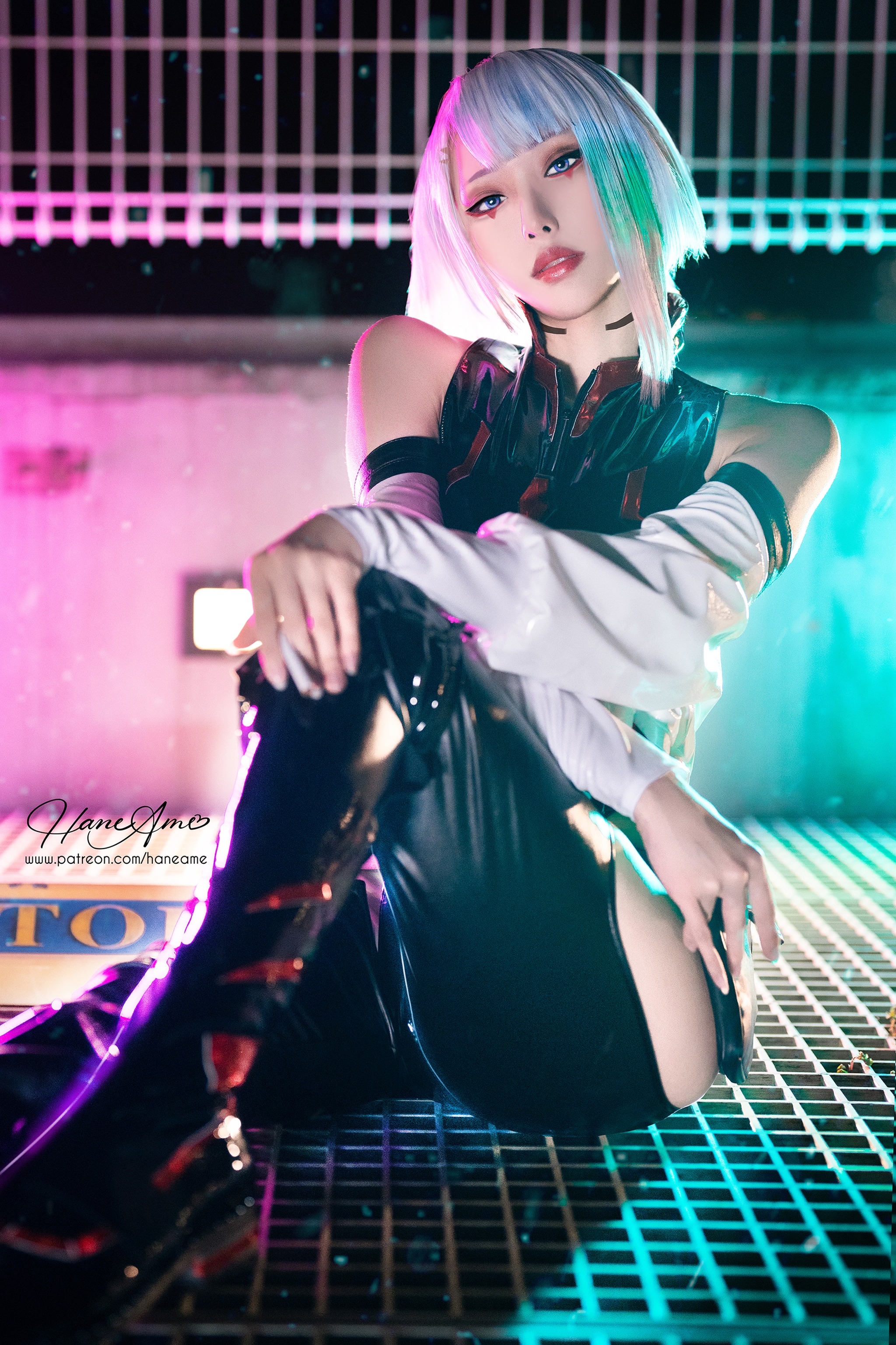 图片[1]-雨波_HaneAme – NO.245 Cyberpunk 2077-LUCY[36P]-XikXak